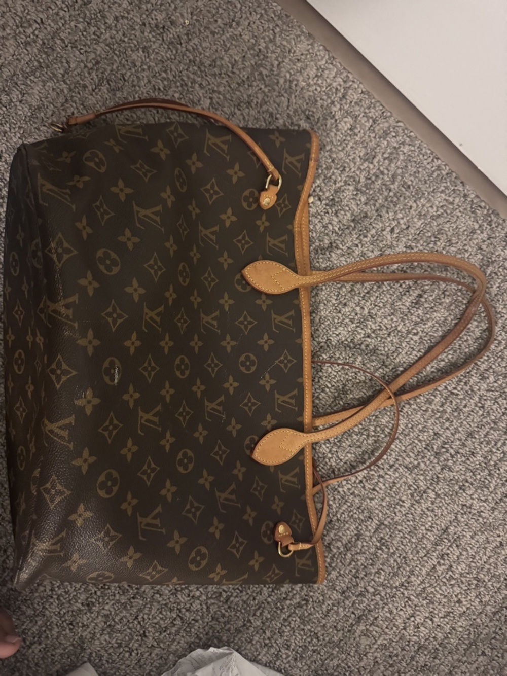 Louis Vuitton never full tote In monogram canvas